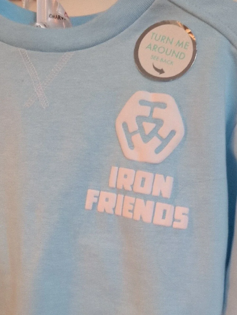Light Blue Kids Marvel Sweatshirt & Joggers - Picture 2 of 9
